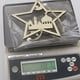 thumbnail image 3 of Toystoory 2 piezas Lasser Bairam colgante decoración adorno colgante forma de estrella regalos espejo retrovisor accesorios de coche estrellas Slice Loop Artesanía Toystoory HA012539-00, 3 of 6