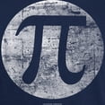 thumbnail image 3 of CafePress - Distressed Vintage Pi Logo T Shirt - Men's Classic Graphic Cotton T-Shirt, 3 of 4