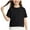 Black, variant on AJTQTH Girls Athletic Oversized T-Shirts Tops Cute Kids Drop Shoulder Summer Short Sleeve Crewneck Basic Solid Color T Shirts Workout Tees Beige 9-10 Years