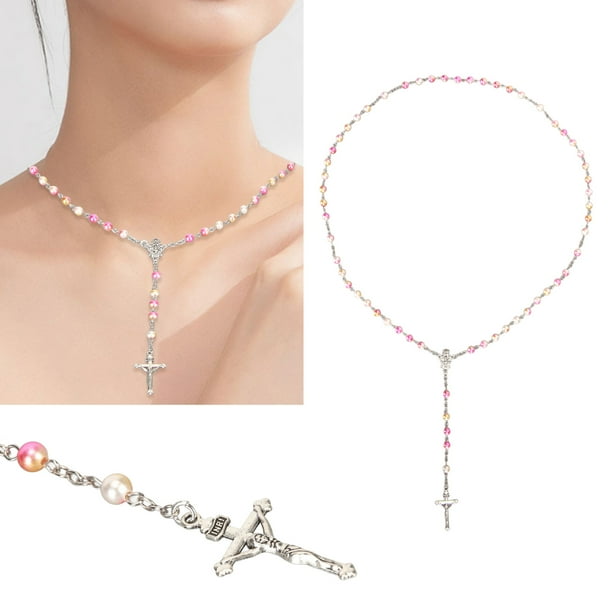Girls crucifix necklace best sale
