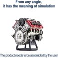 thumbnail image 2 of Cison V8 Engine Kit, 2024 New Cison Engine, Cison V8 Engine Model Kit That Runs, Mini Engine Build Kit, V8 Engine for Capra Vs4-10, 2 of 8