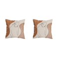 thumbnail image 3 of Transemion Throw Pillows Cover Soft And Durable For Home Decoration Easy To Clean Polyester Cushion Cover Pillow Cover Fit W0134-7 2Set, 3 of 6