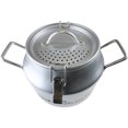 thumbnail image 4 of CanCooker Couvercle de Passoire Liquide pour Marmite 1 Taille, Aluminium Brossé, 4 of 5
