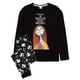 thumbnail image 1 of Nightmare Before Christmas - Set de Pijama Largo de Jack Skellington para Mujer (Negro, Blanco), 1 of 3