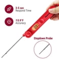 thumbnail image 2 of ThermoPro TP03 Digital Instant Read Meat Thermometer Kitchen Cooking Food Candy Thermometer with Backlight and Magnet for Oil Deep Fry BBQ Grill Smoker Thermometer, 2 of 5