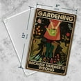 thumbnail image 5 of Vintage Metal Tin Sign Garden Signs - into The Garden I Go to Lose My Mind and Find My Soul - Vintage Hippie Garden Posters Wall Decor, 12x8 Inches, 5 of 7