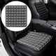 thumbnail image 4 of Cojín de asiento 3D Cola Cojín del asiento Acolchado Transpirable Suave Antideslizante Gris, 4 of 8