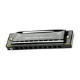 thumbnail image 3 of Colcolo Harmonica Toy Ten Hole Diatonic Harmonica for Travel Outings Boys Girls Gifts Black, 3 of 8