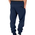 thumbnail image 6 of GrmtClth Joggers for Men Casual Loose Fit Drawstring Sweatpants Casual Workout Athletic Running Pants with Pockets Navy 3XL, 6 of 6
