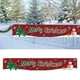 thumbnail image 3 of Banner navideño, decoración navideña colgante para Navidad de estilo rústico con 45 cm x 200 cm, 3 of 6