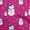 Fuschia Pink, variant on oneOone Viscose Chiffon Yellow Fabric Merry Christmas Sewing Material Print Fabric By The Yard 42 Inch Wide