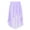 Lavender, variant on Kids Girls High Low Chiffon Dance Skirt Lyrical Ballet Latin Jazz Skirts Practice Dancewear Navy Blue 8
