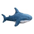 thumbnail image 2 of 28cm Cute Mini Blue Shark Doll Plush Toy Stuffed Soft Sea Animal Fish Pillow Appease Toys for Kids Girls Birthday Gifts Decor, 2 of 4