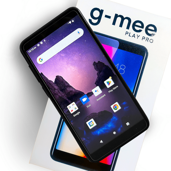 G-mee Play Pro Smartplayer, Bluetooth Wi-fi 64GB MP3/MP4 Player, Black