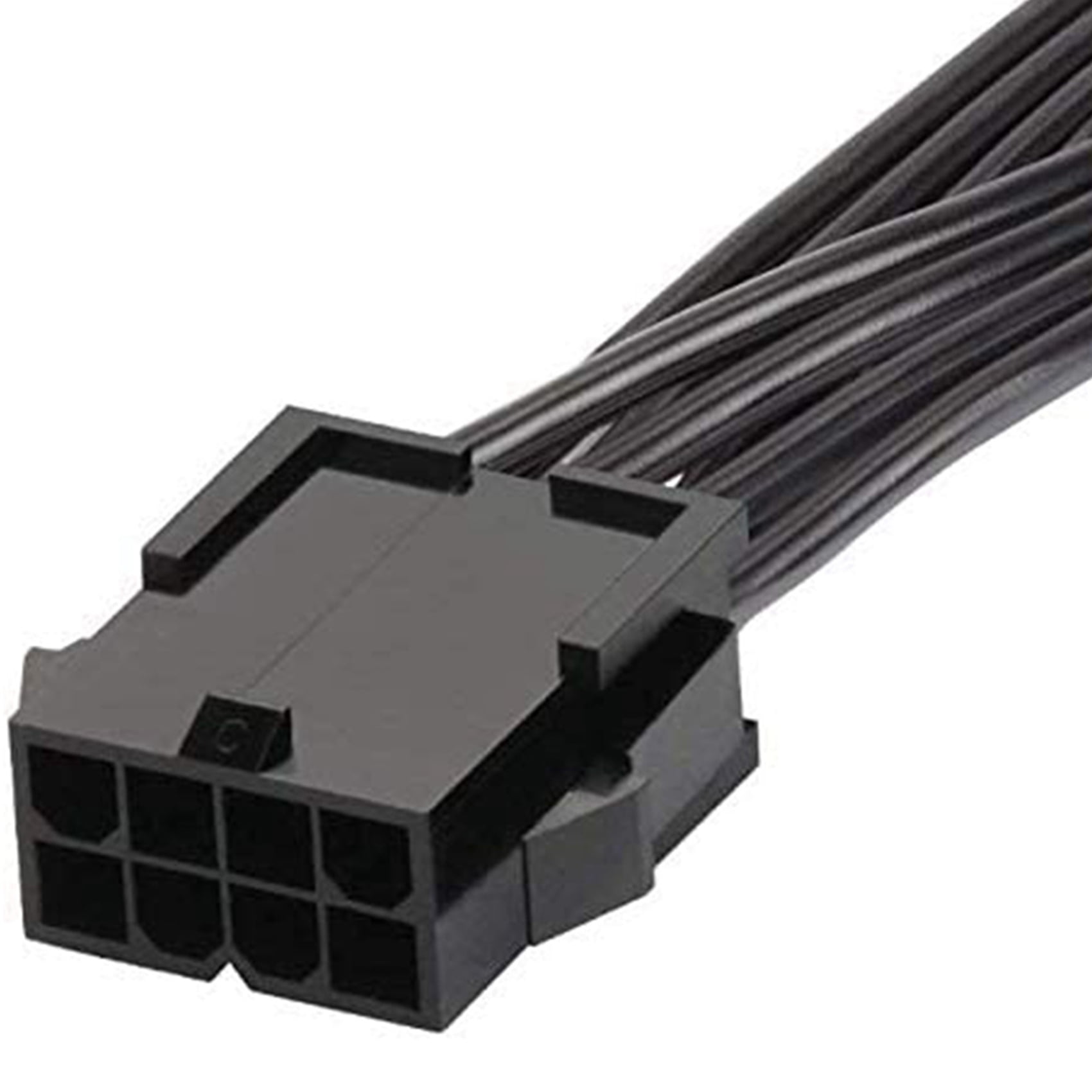 Alimentation Atx Lot De 2 Câbles Adaptateurs Molex Vers ATX 4 Broches - 33 Cm - Pour Alimentation Et Carte Mère Câble Pour Carte Mère