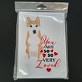 thumbnail image 3 of Shiba Inu Red #1 so Loved Greeting Cards and Envelopes Pack of 8 7 in x 5 in, 3 of 3