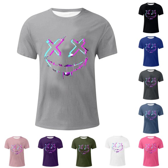 TIANZEN Men's Funny Graphic T Shirt Summer Casual Sports Tee For Daily Wear Lightweight Humor Shirt 6xl T Shirts for Men Big And Tall