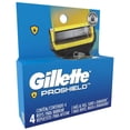 thumbnail image 3 of GILLETTE Proshield, Cartucho de Rastrillo para Afeitar, 4 Repuestos con 5 Hojas para Rasurar la Barba, Afeitado M&aacute;s al Ras, Rastrillo para Hombre, 3 of 10