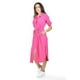 thumbnail image 2 of Vestido largo Roman Fashion / Juvenil, 1765 (Fiusha) fucsia CH, 2 of 5