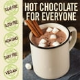thumbnail image 5 of Castle Kitchen Sugar Free Hot Chocolate Mix Variety Pack (8 oz ea) - Vegan, Dairy Free, Plant Based - Keto & Diabetic - Pack of 3 (Classic Caramel, Double Decadent, Marvelous Mint Dark Chocolate), 5 of 5