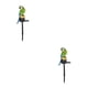 thumbnail image 2 of Bewildely Luces solares impermeables para césped y jardín - Fácil instalación Larga vida útil Outdoor Parrot Green Verde 2Conjunto, 2 of 6