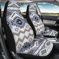 thumbnail image 3 of Renewold Car Seat Cover for Women Men, Non-Slip Front Bench Protection Breathable Auto Accessories Universal Fit Most Vehicles, Southwest American Tribal Blue Gray, 3 of 7