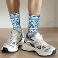 thumbnail image 6 of Pofeuu Sea Underwater Jellyfish Print Crew Socks, Adult Running Hiking Socks for Youth and Adult, 6 of 6