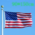 thumbnail image 3 of Prettyui High Quality Double Sided Printed Polyester American Flag Grommets Fade Resistant USA Flag, 3 of 8