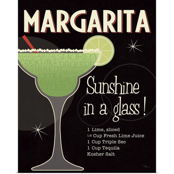 Great BIG Canvas | Rolled Pela Studio Poster Print entitled Cocktail Hour I