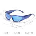 thumbnail image 3 of Gafas deportivas de ciclismo Gafas protectoras de ojos de moda para pesca Viajes Camping, 3 of 5