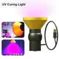 thumbnail image 4 of Lampe Violette Intelligente UV à Haute Intensité pour Polymérisation, Huile de Soudage Verte pour Réparation d'Écran LCD de Téléphone et de Carte Mère, Lampe de Polymérisation UV, 1 x Lampe LED UV pour Polymérisation, 4 of 8