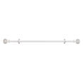 thumbnail image 2 of Decorative Window Curtain Rods with Metal Telescopic Drapery Rod Set with Durable Polyresin Finials, 2 of 2