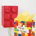 thumbnail image 3 of Pinata Rouge de Bloc de Construction Tirant la Corde, 3 of 3