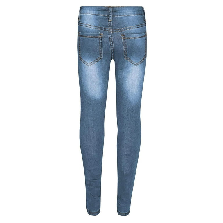 Quealent 6 12 Month Girl Clothes Jeans Years 314 Hole Long Old