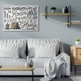 thumbnail image 3 of Stupell Industries Born To Roam Everywhere Camping Forest Nature Words Canvas Wall Art Design by Laura Marshall, 36" x 48", 3 of 6