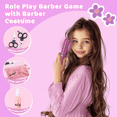 thumbnail image 5 of LINXUXIE 15 PCS Hair Salon Toys, Pretend Makeup Sets for Girls Kids Toddlers, Chrismas & Birthday Gift for 3-5 5-8 Year Old, 5 of 7