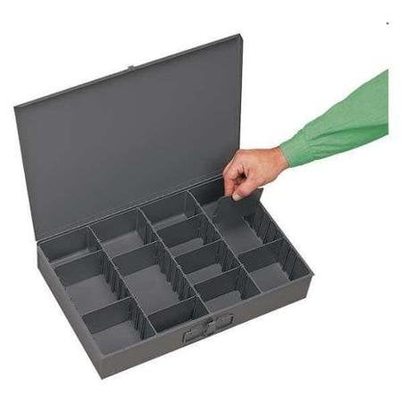 

DURHAM 119-95-D936 Compartment Box 12 In D 18 In W 3 In H