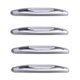 thumbnail image 1 of Riwesomey 4 unids/pack, tira anticolisión para coche, Protector de puerta de coche, pegatina antiarañazos, borde de puerta, moldura de estilismo Ventana automotriz plata, 1 of 6