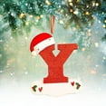 thumbnail image 1 of Navidad Little Red Hat Carta Colgante DIY Escribible Nombre 26 Carta Colgante Wmkox8yii  gf6269, 1 of 4