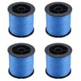 thumbnail image 1 of 4X 500 M 30 LB 0.26mm Fishing Line Strength PE Braided 4 Strands Blue, 1 of 7