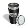 thumbnail image 4 of Happy Campers Tumbler RV Camping Travel Mug Gift Insulated Laser Engraved Coffee Cup Tent Outdoors 20 oz Black, 4 of 5