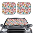 thumbnail image 2 of Vsdgher Easter Egg Print Car Windshield Sun Shade, Reflective Sunshade Window Sunshade Sun Visor Protector Fit for Cars,Trucks,SUVs-Medium, 2 of 6