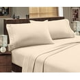 thumbnail image 1 of Hotel Luxurious, 1800 Series, 4pc Sheet Set Branch (Full, Taupe), 1 of 1