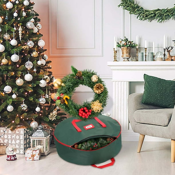 60/75/90CM Round Single-layer Cover Storage Bag Wreath Storage Bag