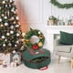 thumbnail image 1 of 60/75/90CM Round Single-layer Cover Storage Bag Wreath Storage Bag, 1 of 7