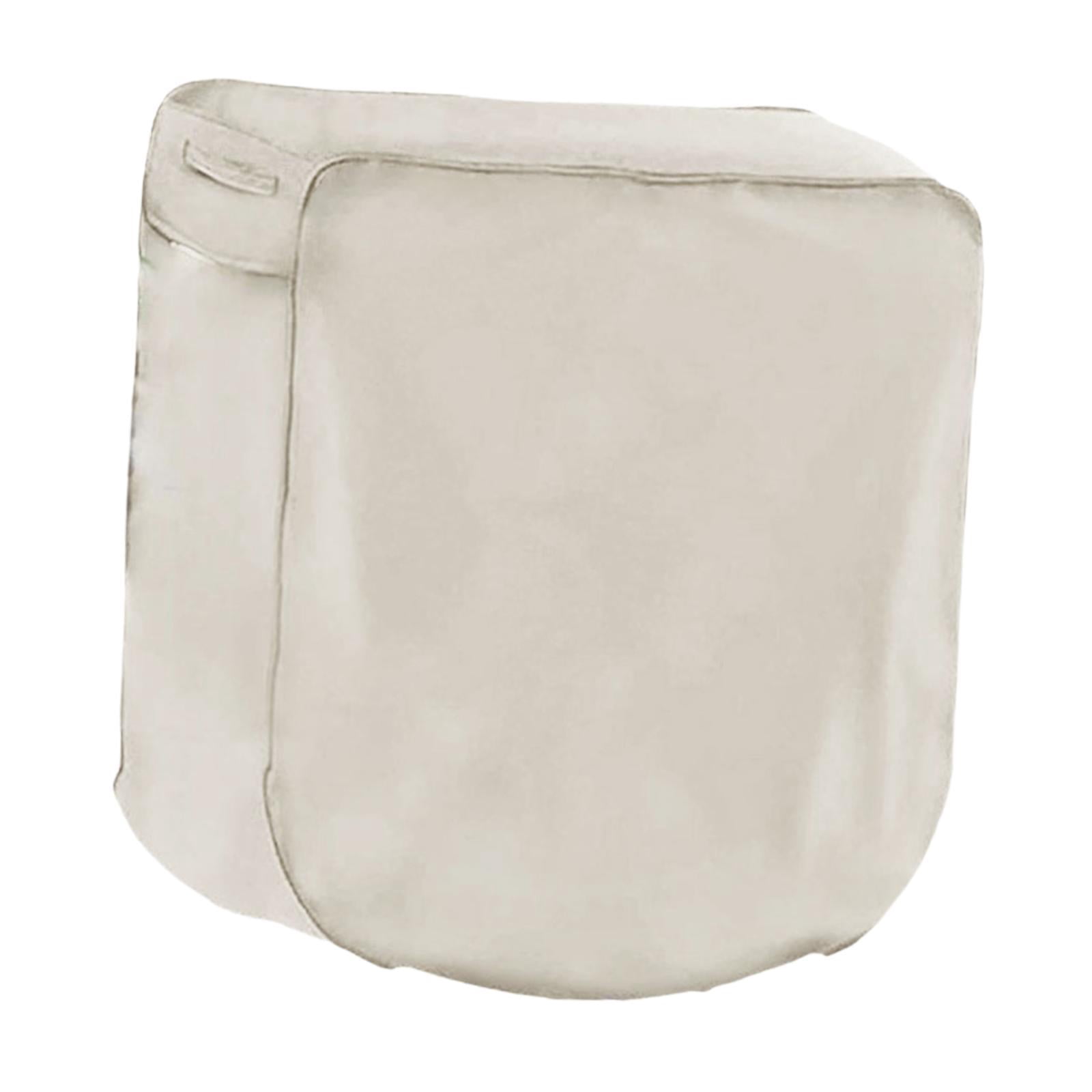 FashionCha Retractable Garden Hose Reel Cover Oxford Cloth Lightweight Weatherproof Easy to Beige
