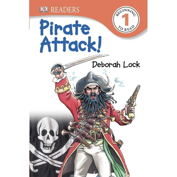 DK Readers L1: Pirate Attack! (DK Readers: Level 1) by Laura Buller (Hardcover) (2014) (New)
