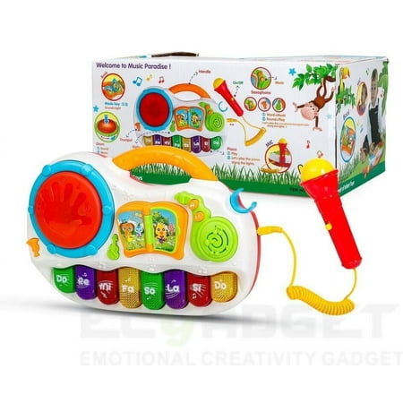 Play Baby Toys Discover And Play Music Magical Piano  35-Key Toy Piano  Toddler  Battery Powered price history on PriceWatchPro