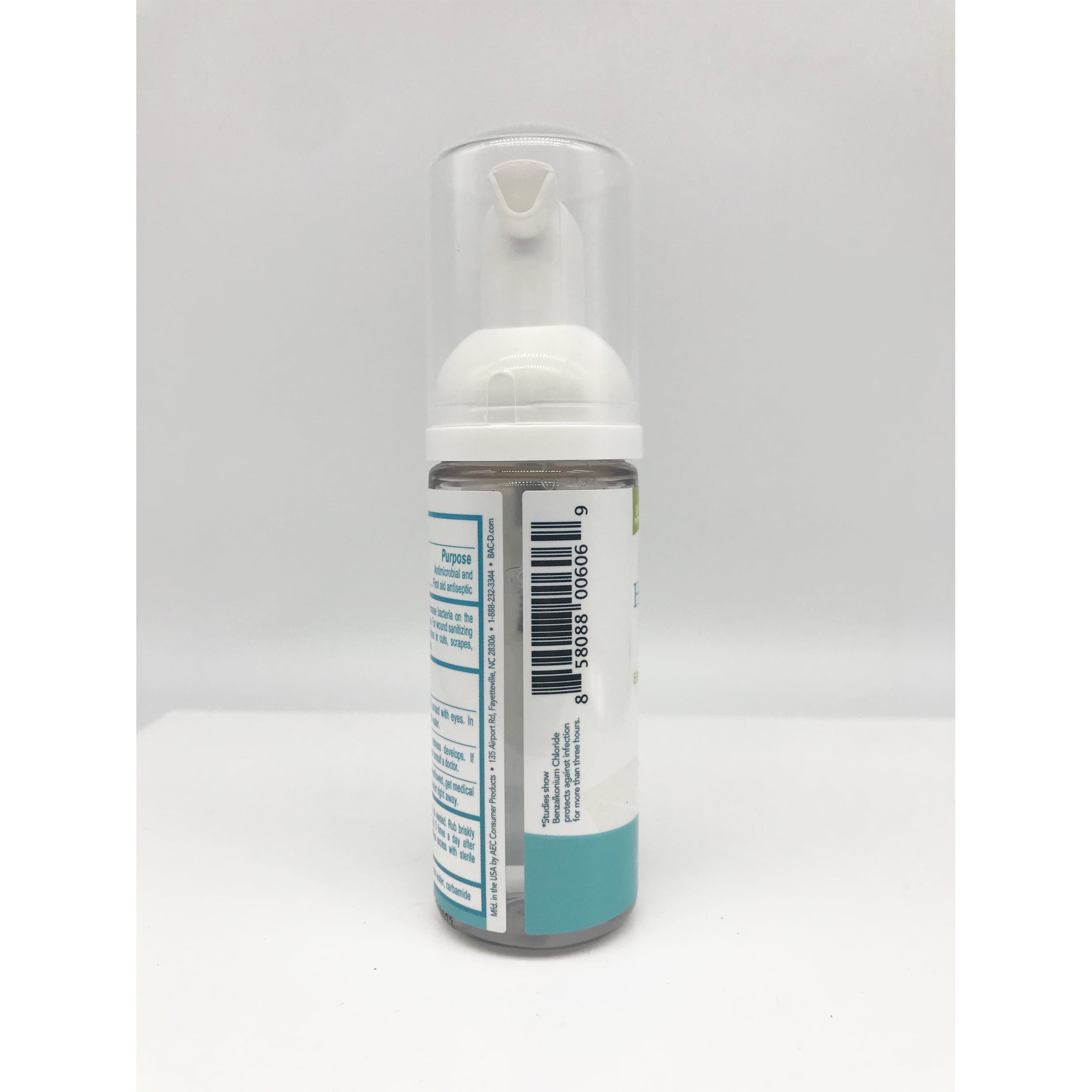 BAC-D Alcohol Free Hand Sanitizer and Wound Care, 1.7 oz. (Pack of 24)