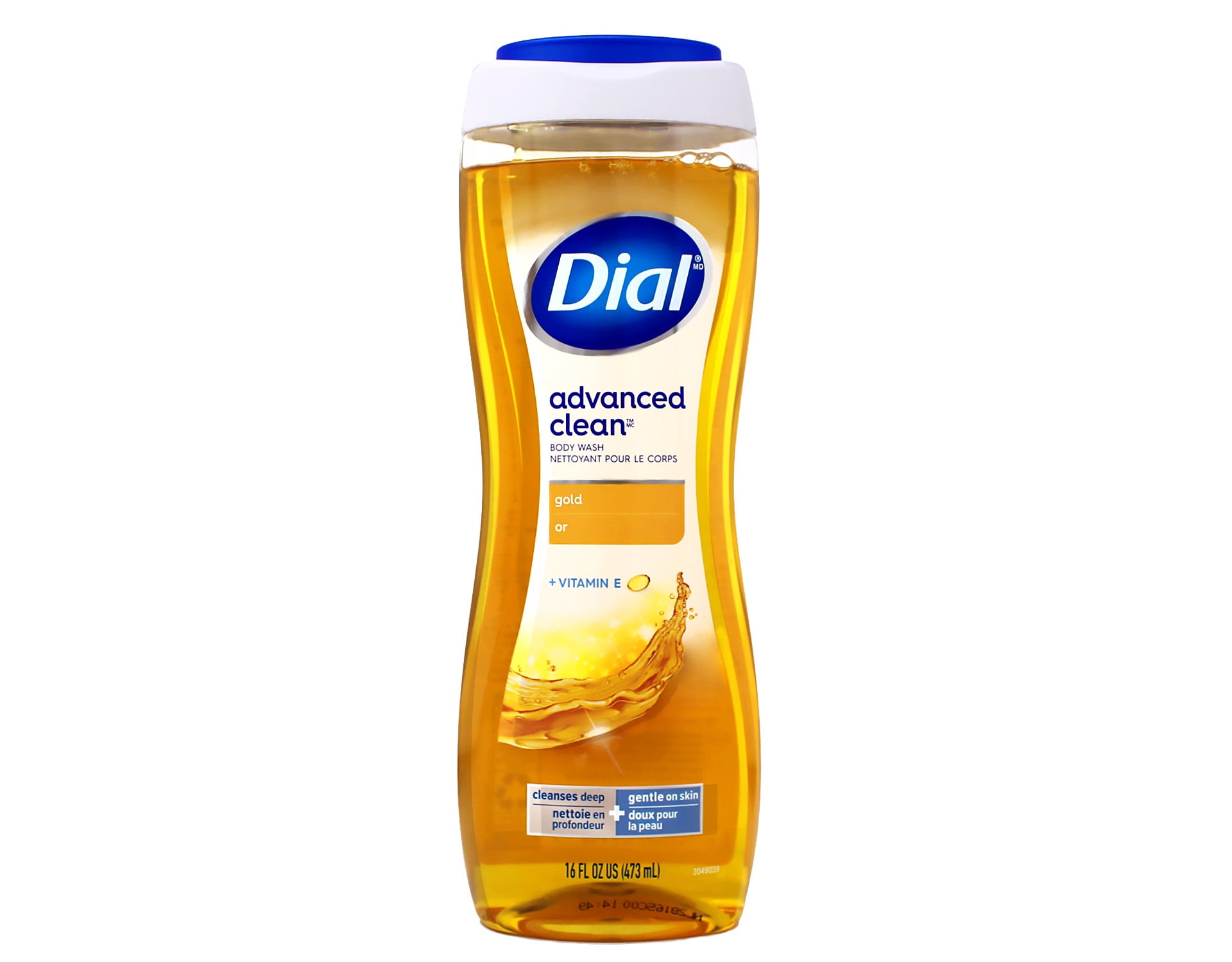Dial Advanced Clean Gold Body Wash, 16 fl oz (Pack of 4)